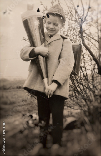 The first day of school Anno 1965