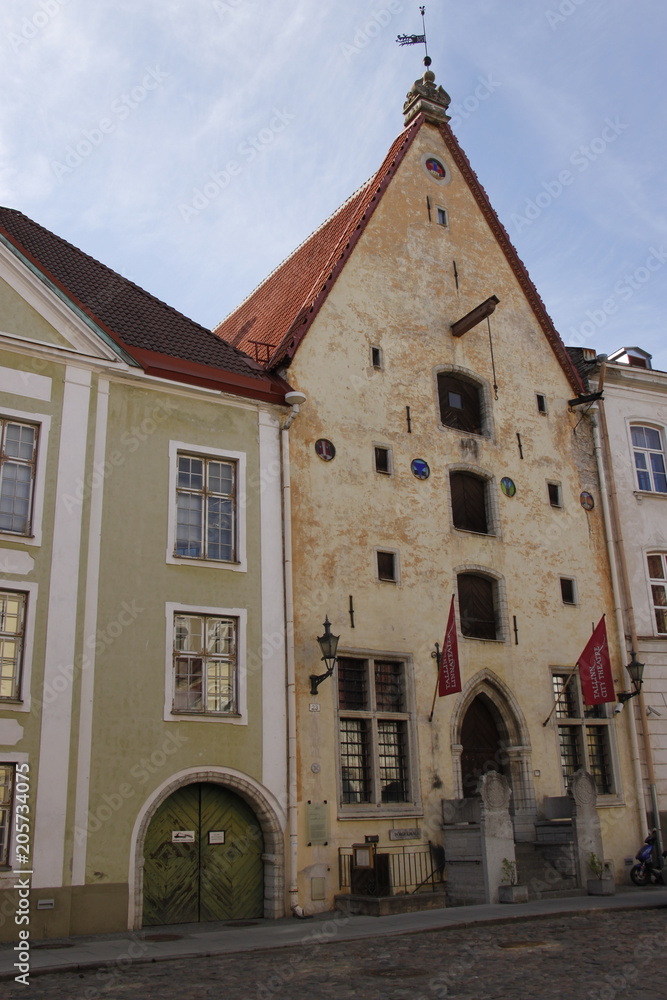 Maison de la ville basse à Tallinn, Estonie