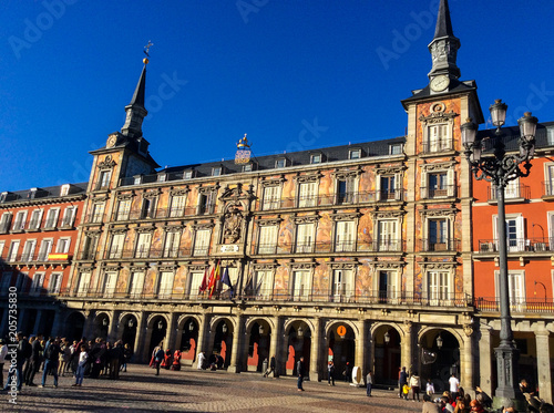 Spain Madrid capital monuments old town center 