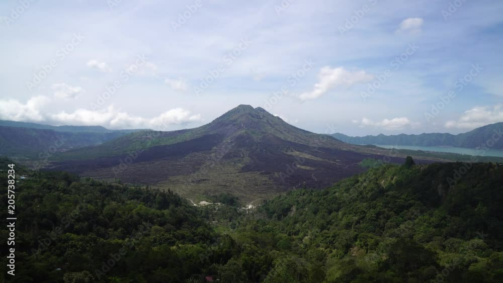 Landscape of Batur volcano on Bali island, Indonesia Landscape of Batur volcano on Bali island, Indonesia
