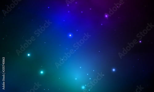abstract cosmic sky