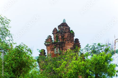 Cham tower in Phu Yen, Vietnam