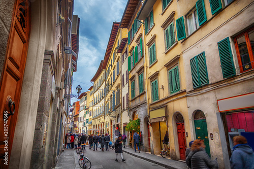 Street in Florence, Italy © adisa