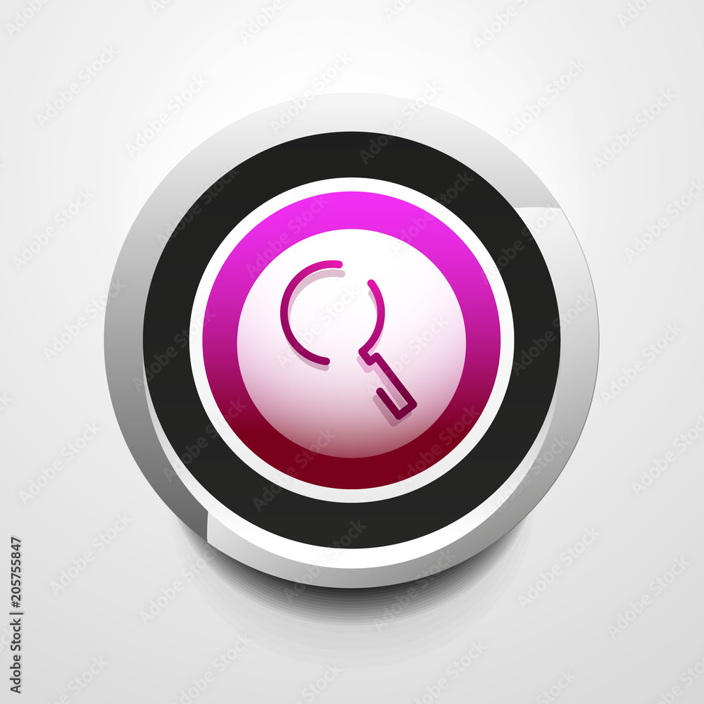 Search magnifyier web button, magnify icon. Modern magnifying glass sign, web site design or mobile app Search magnifyier web button, magnify icon. Modern magnifying glass sign, web site design or mobile app