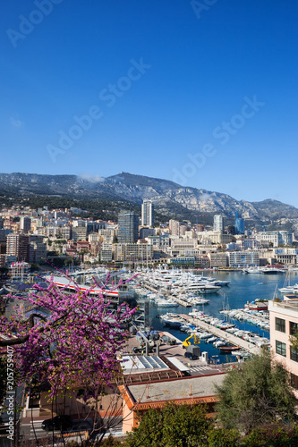Monaco Principality in Spring