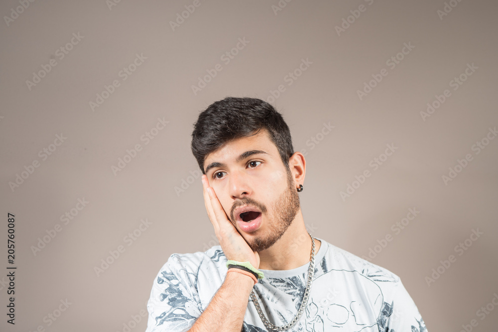 Fototapeta premium cara de asombro 