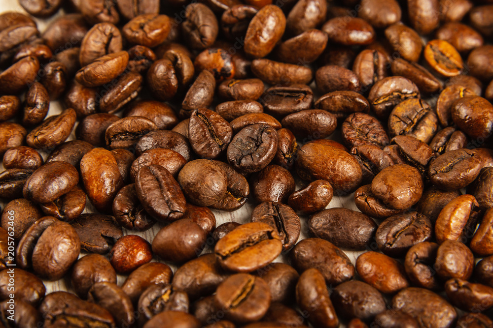 roasted coffee beans, can be used as a background roasted coffee beans, can be used as a background