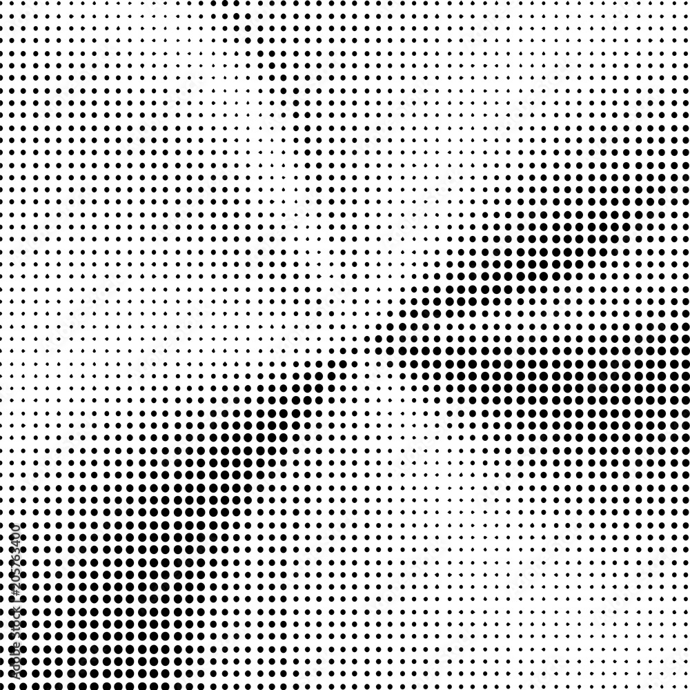 Halftone Background. Dotted Abstract Texture