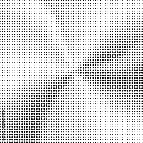 Halftone Background. Dotted Abstract Texture
