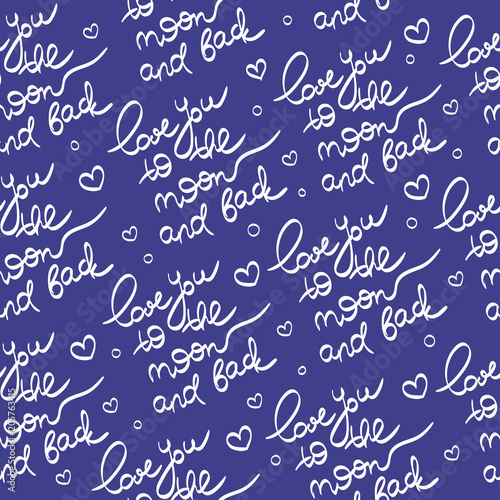 BLUE SEAMLESS PATTERN for print and scrapbooking