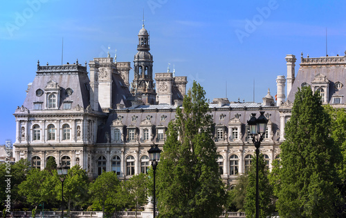 The City hall of Paris - France, France.