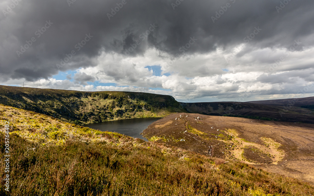 Lough Bray in the Wicklow Mountains