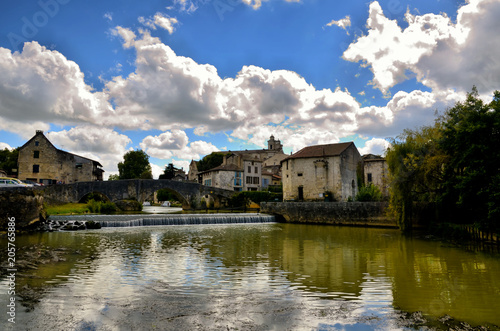 Nerac, French destination on Baise River.