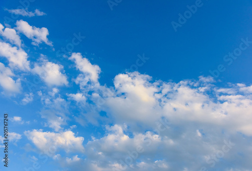 Clouds and heavens