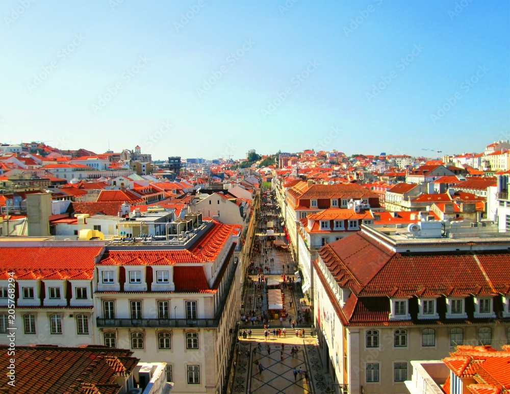 Augusta street, Lisbon