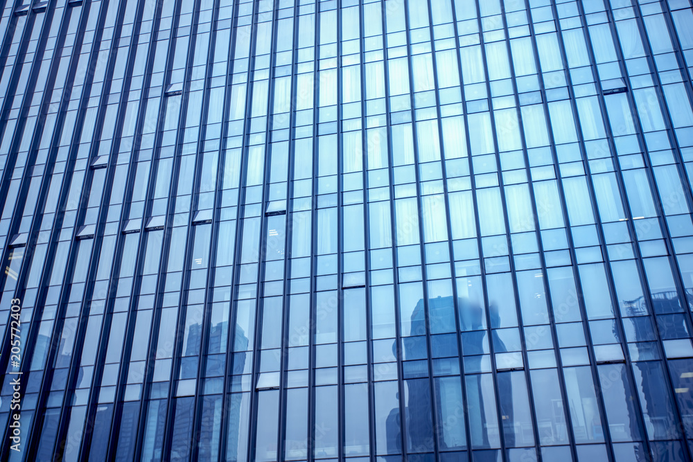 windows of business building