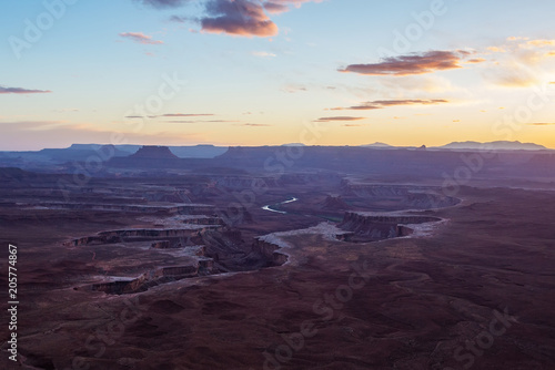 Spectacular landscapes of Canyonlands National park in Utah  USA