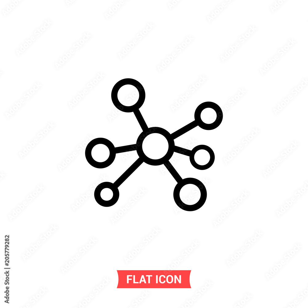 Network vector icon, connection symbol. Simple illustration for web or mobile app Network vector icon, connection symbol. Simple illustration for web or mobile app