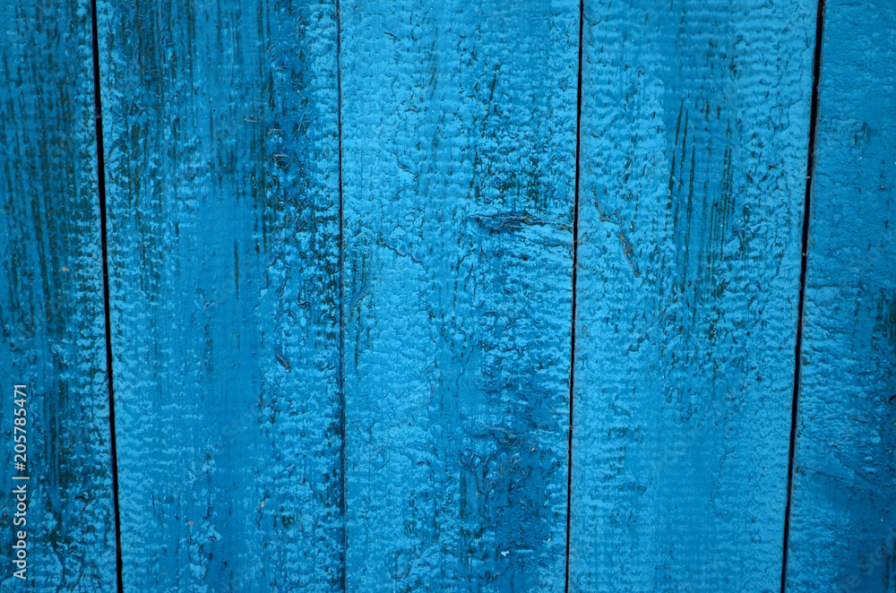 Naklejka premium Blue Wood 