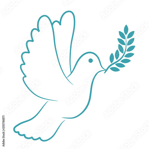 Peace Dove Blue