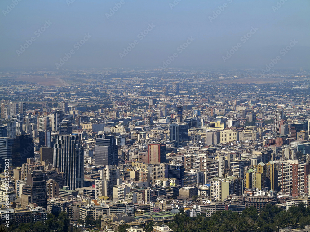 View of Santiago, Chile