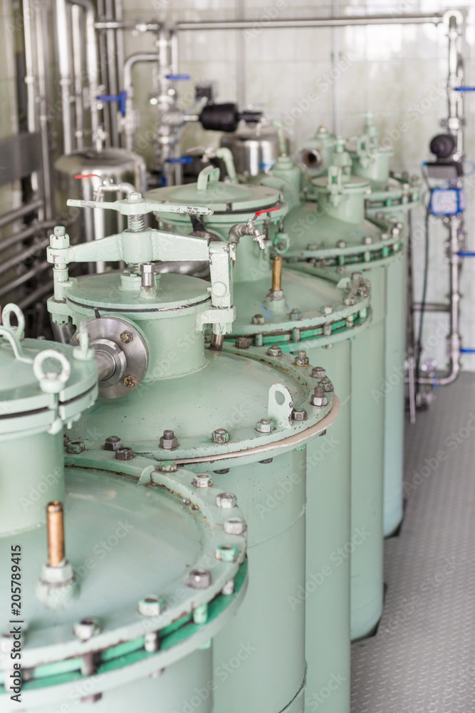 Adsorption sand filtration system. Adsorption sand filtration system.