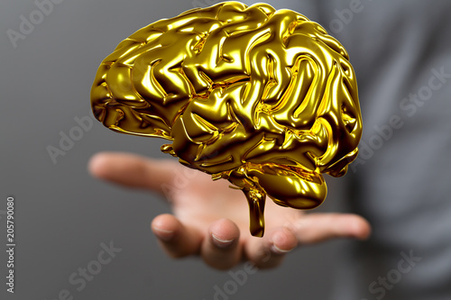 gold brain