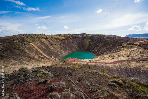 Kerid Crater Lake, Iceland