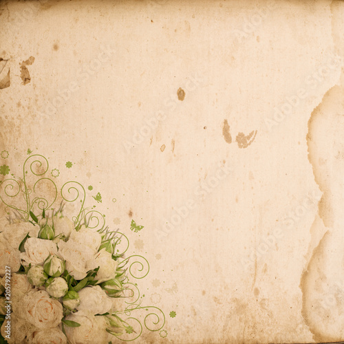 Vintage old paper background