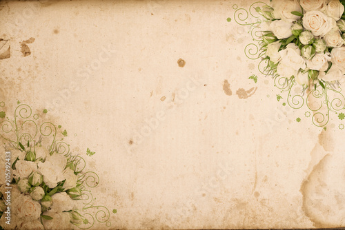 Vintage old paper background