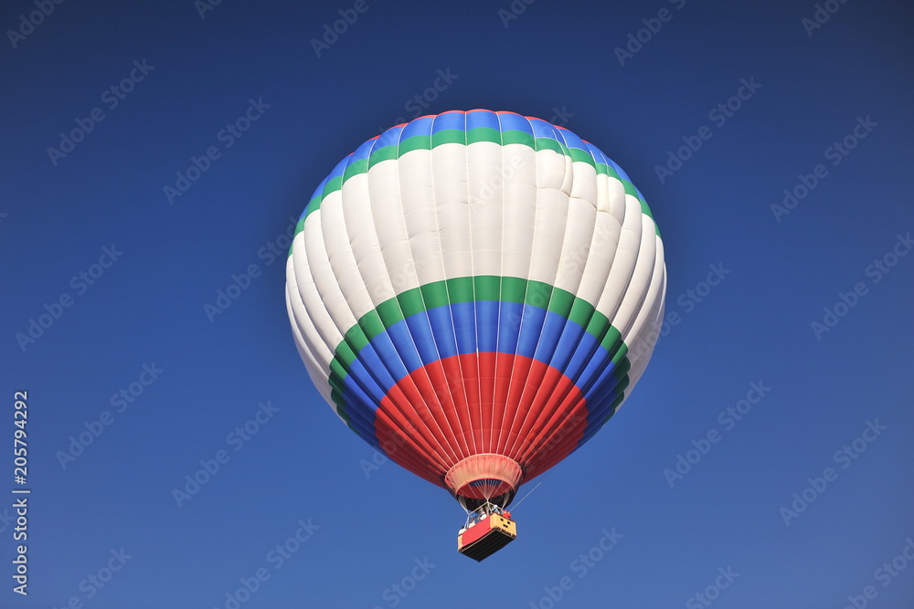Fototapeta premium Hot air balloon in flight over Cappadocia