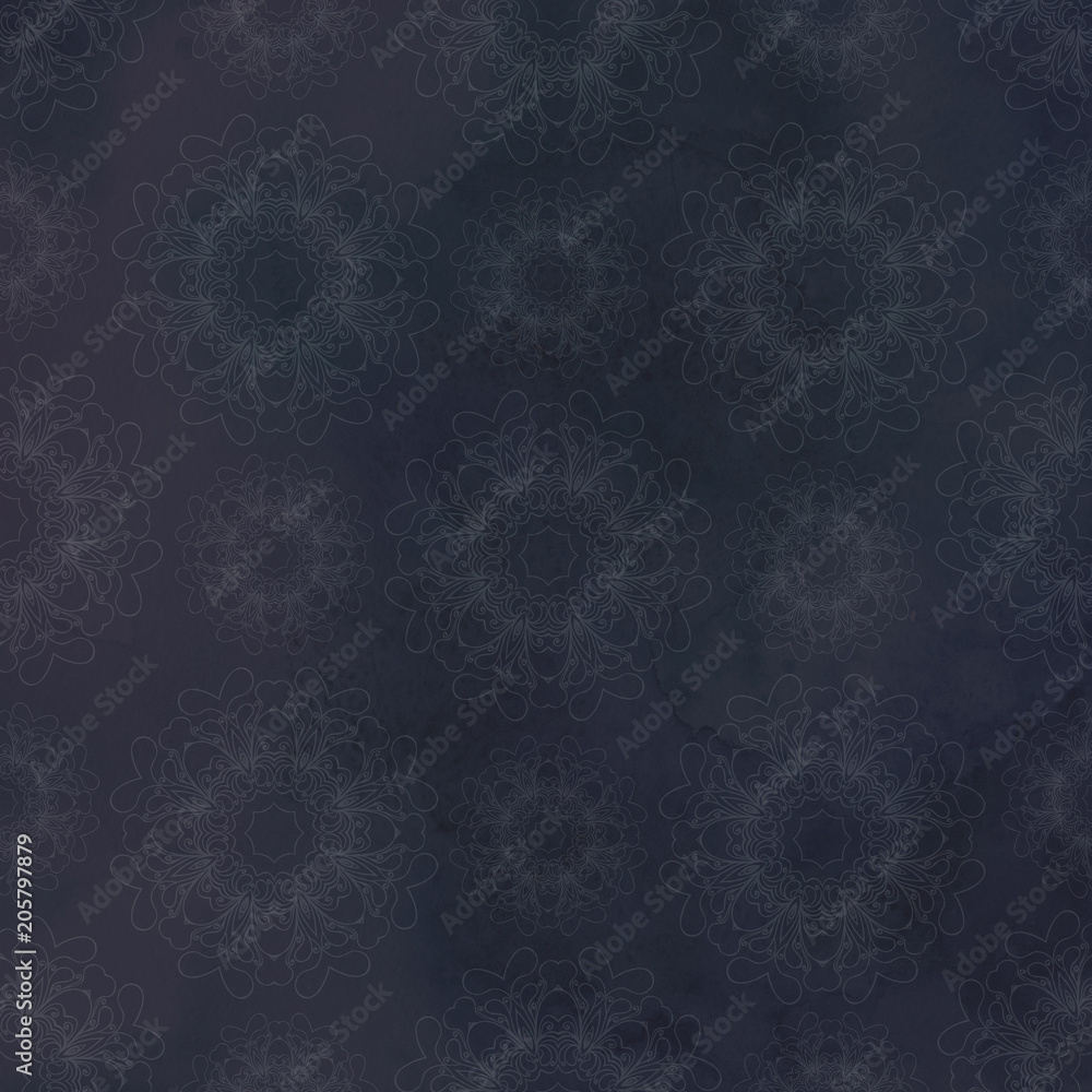 Dark Blue Scrapbook Paper