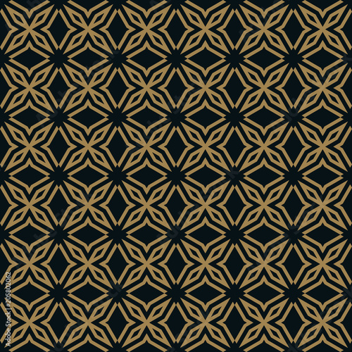 abstract seamless ornament lines pattern vector illustration