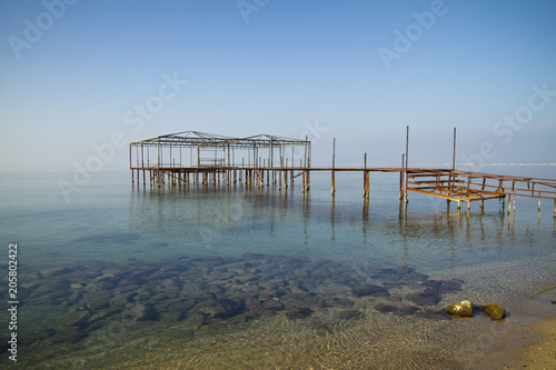 Abandoned Pier - Stock Image