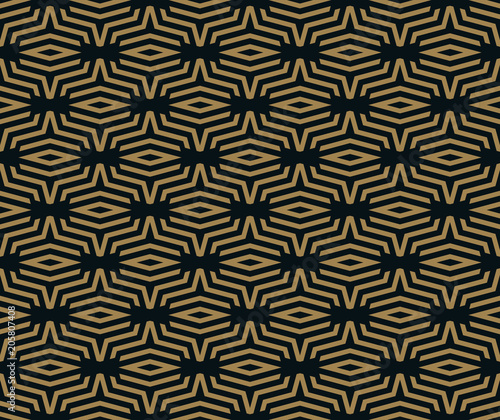 The geometric pattern. Seamless vector background.