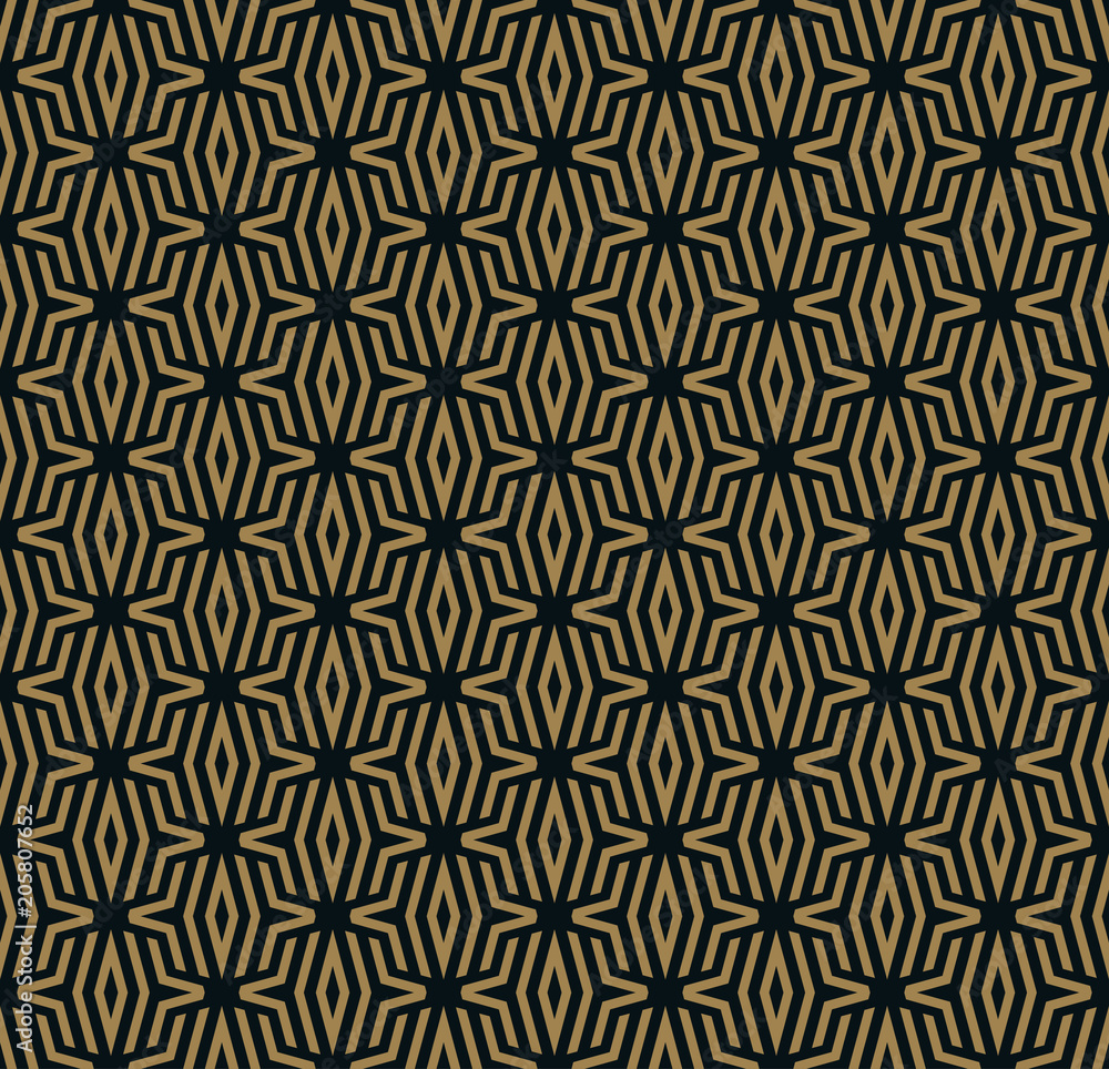 Vector seamless pattern. Modern stylish texture. Repeating geometric tiles from striped elements Vector seamless pattern. Modern stylish texture. Repeating geometric tiles from striped elements