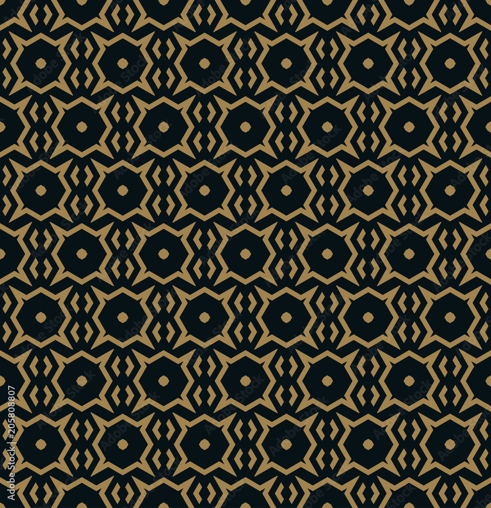 Vector seamless pattern. Modern stylish texture. Repeating geometric tiles from striped elements Vector seamless pattern. Modern stylish texture. Repeating geometric tiles from striped elements
