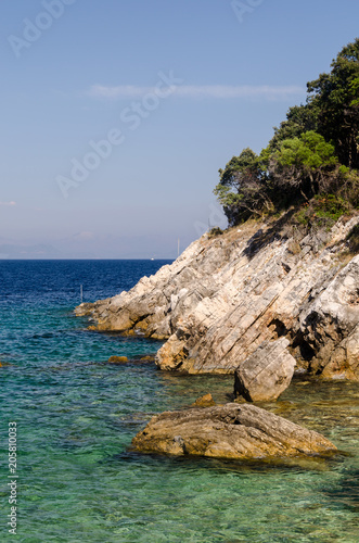 shore in dalmatia photo