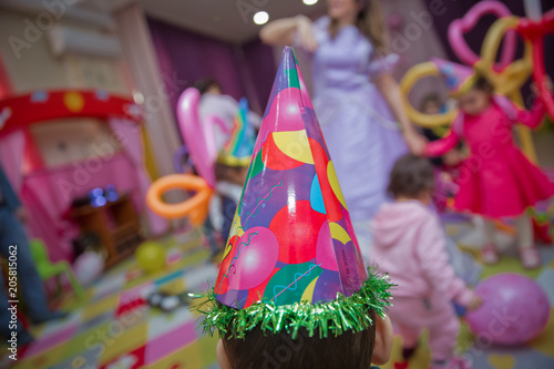 Colorful Party Hats for Party . Decorative birthday party celebration hat . Decorative birthday party celebration cap .
