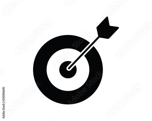 target icon design illustration,glyph style design, designed for web and app