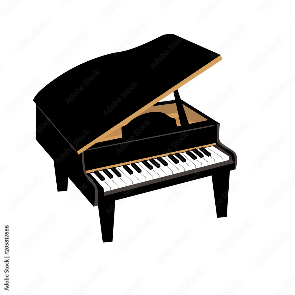ピアノ イラスト Stock Vector Adobe Stock ピアノ イラスト Stock Vector Adobe Stock