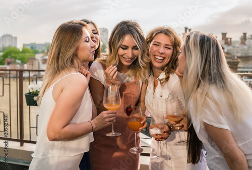 Canvas Print Girls Party