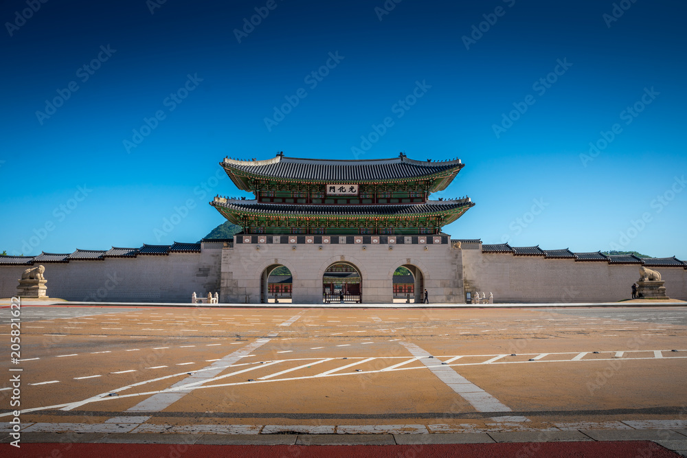 Fototapeta premium Gyeongbokgung Palace in Seoul,South Korea.