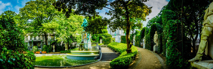 Handdoek met foto Brussel Stadshart van Brussel  © CPN