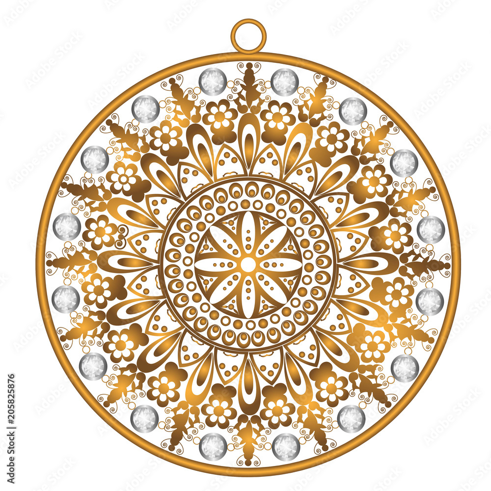 Mandala Pendant Jewelry