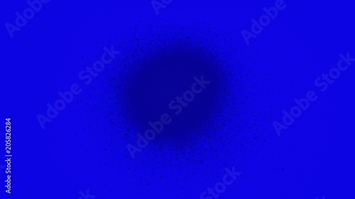 Abstract blue paint splash background