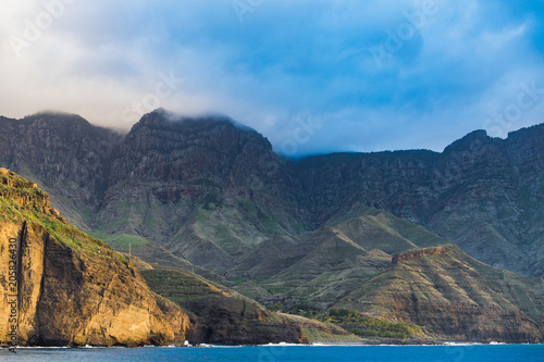 Soaring Mountains in Canary Islands