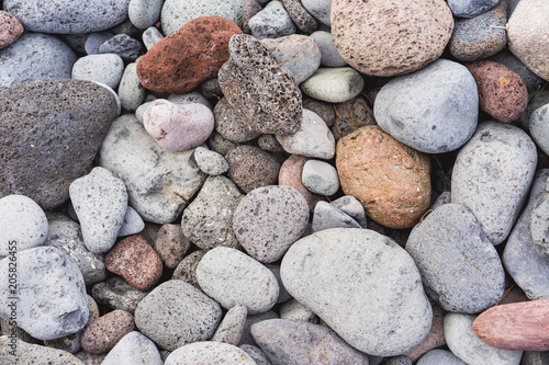 Pebbles at a beach in Gran Canaria