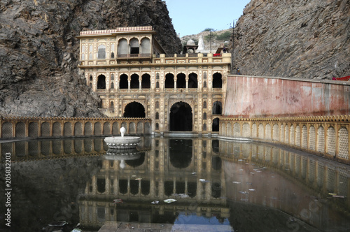 Tempel, Galta-Schlucht, Jaipur, Rajasthan, Indien, Asien