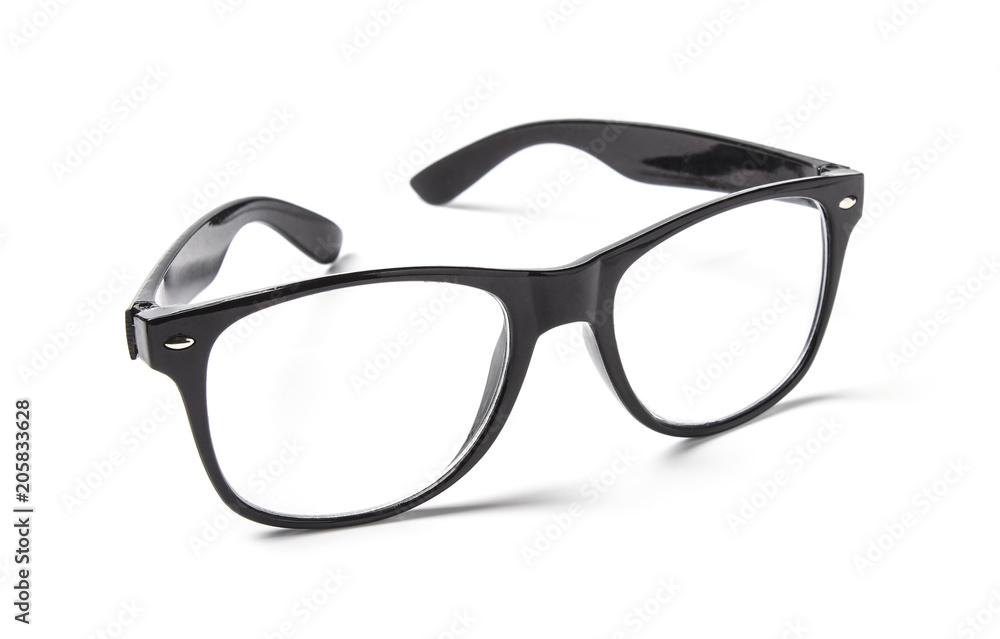 Black plastic glasses Black plastic glasses